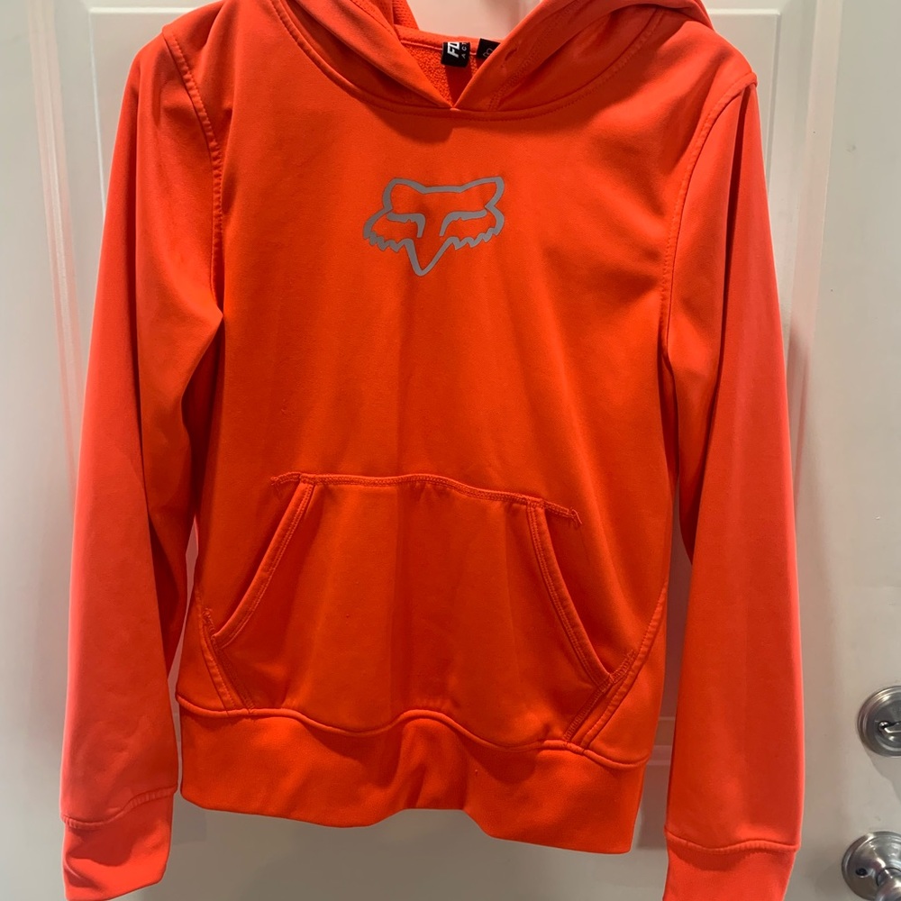 Orange Fox Hoodie